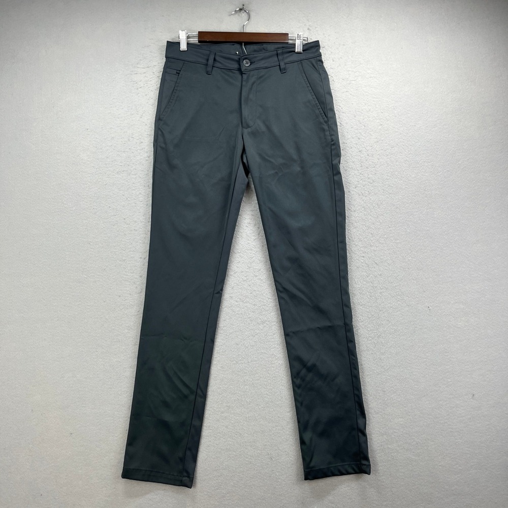 Vintage 1946 Performance Pants Mens 30x32 Gray Chino Golf Trousers Stretch Tech